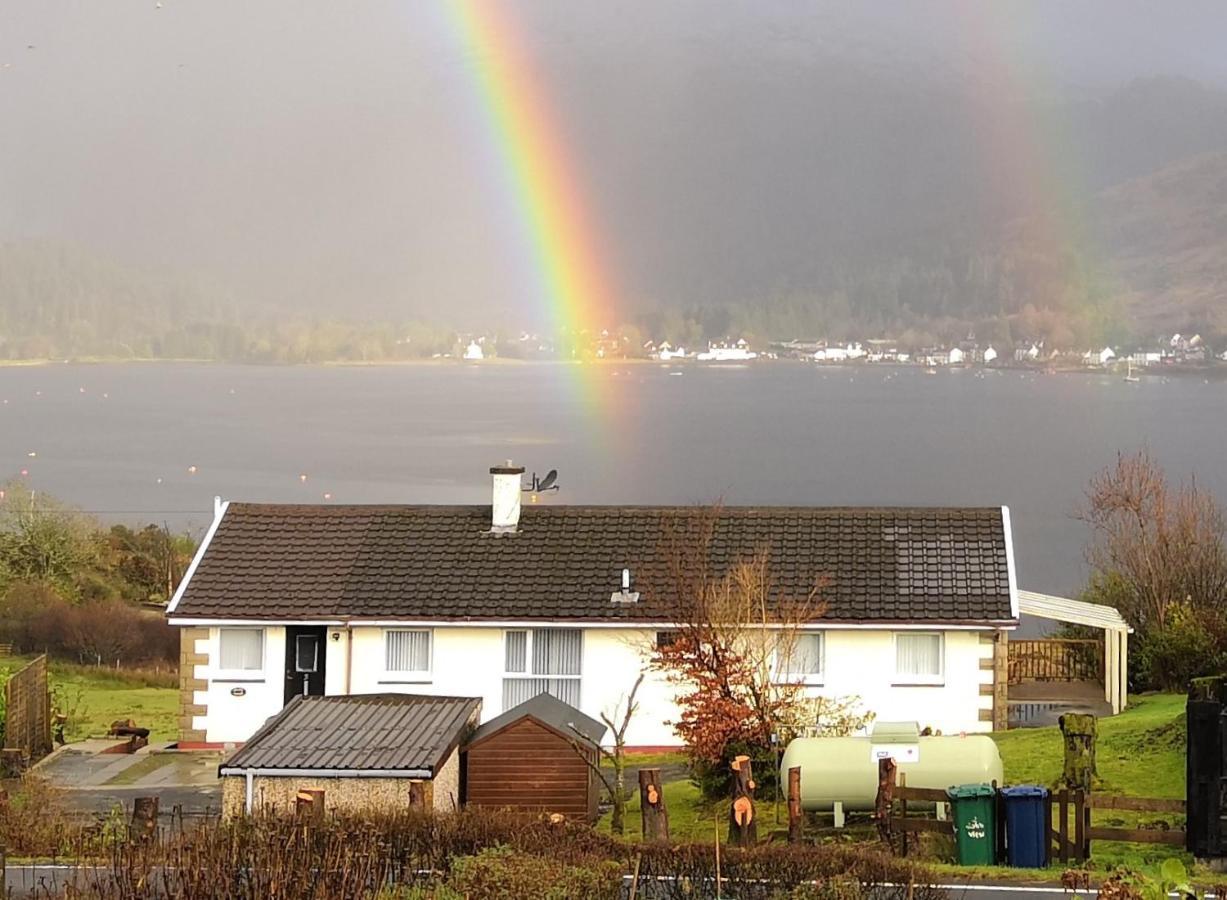 2 Cv At Lochgoilhead With Swedish Hot Tub Exterior photo